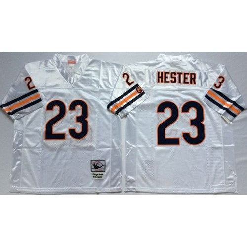 Mitchell&Ness Chicago Bears #23 Devin Hester White Small No. Throwback Stitched NFL Jersey Men's