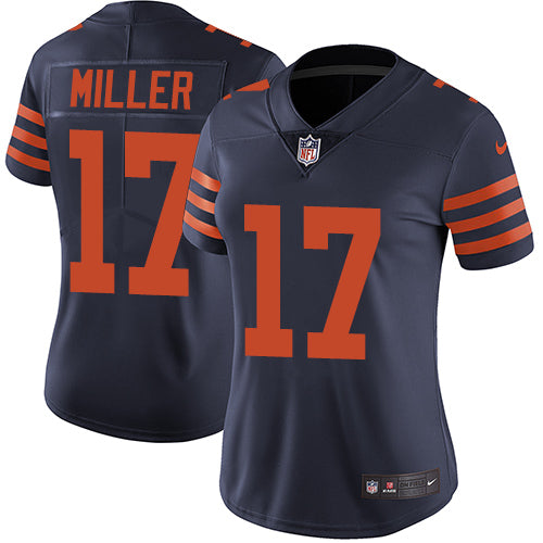 Nike Chicago Bears #17 Anthony Miller Navy Blue Alternate Women's Stitched NFL Vapor Untouchable Limited Jersey Womens