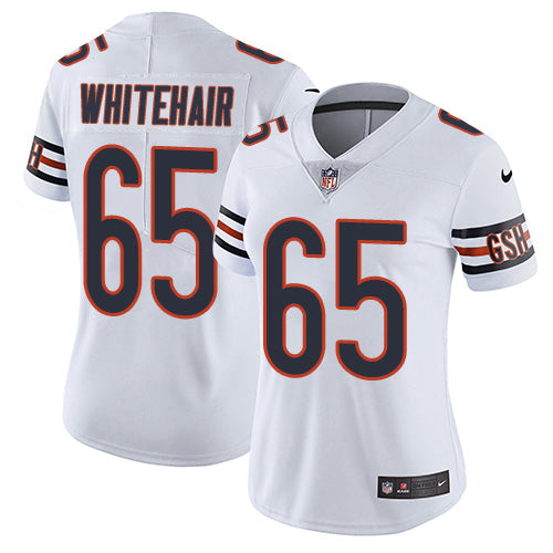 Nike Chicago Bears #65 Cody Whitehair White Women's Stitched NFL Vapor Untouchable Limited Jersey Womens