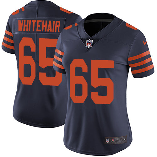 Nike Chicago Bears #65 Cody Whitehair Navy Blue Alternate Women's Stitched NFL Vapor Untouchable Limited Jersey Womens