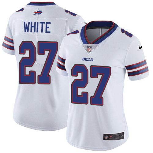 Nike Buffalo Bills #27 Tre'Davious White White Women's Stitched NFL Vapor Untouchable Limited Jersey Womens