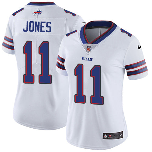 Nike Buffalo Bills #11 Zay Jones White Women's Stitched NFL Vapor Untouchable Limited Jersey Womens