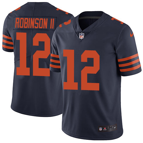 Nike Chicago Bears #12 Allen Robinson II Navy Blue Alternate Youth Stitched NFL Vapor Untouchable Limited Jersey Youth
