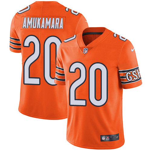 Nike Chicago Bears #20 Prince Amukamara Orange Youth Stitched NFL Limited Rush Jersey Youth