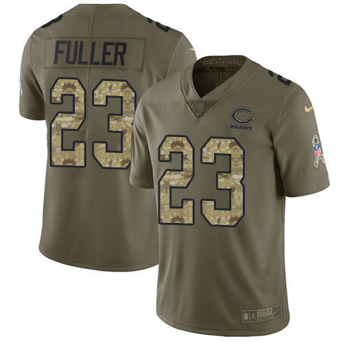 Nike Chicago Bears #23 Kyle Fuller Olive/Camo Youth Stitched NFL Limited 2017 Salute to Service Jersey Youth