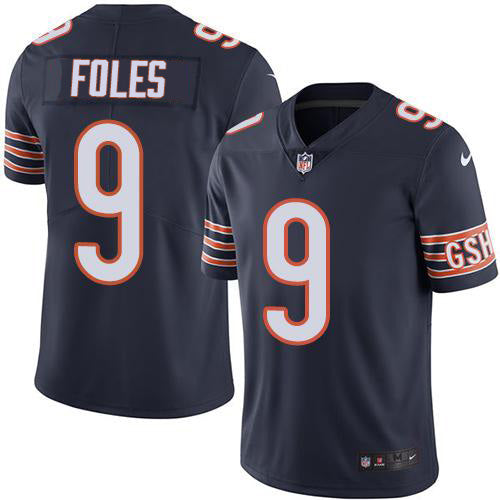 Nike Chicago Bears #9 Nick Foles Navy Blue Team Color Youth Stitched NFL Vapor Untouchable Limited Jersey Youth