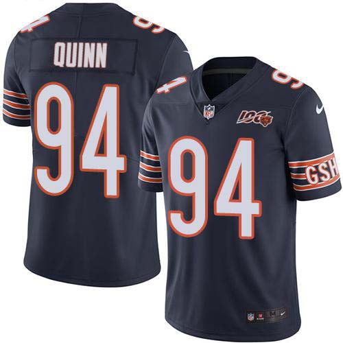 Nike Chicago Bears #94 Robert Quinn Navy Blue Team Color Youth Stitched NFL 100th Season Vapor Untouchable Limited Jersey Youth
