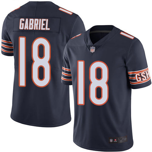 Nike Chicago Bears #18 Taylor Gabriel Navy Blue Team Color Youth Stitched NFL Vapor Untouchable Limited Jersey Youth