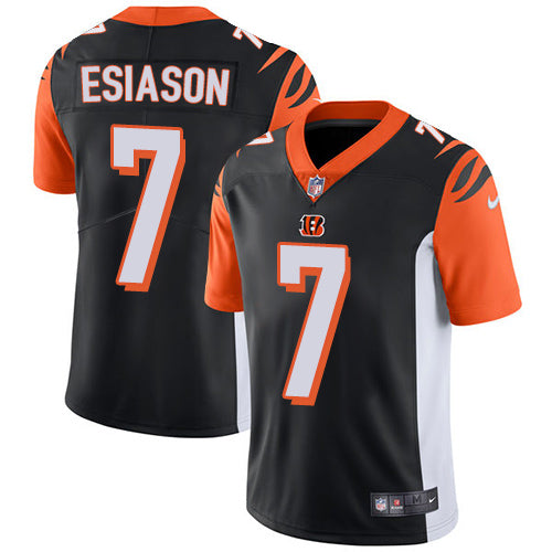 Nike Cincinnati Bengals #7 Boomer Esiason Black Team Color Youth Stitched NFL Vapor Untouchable Limited Jersey Youth