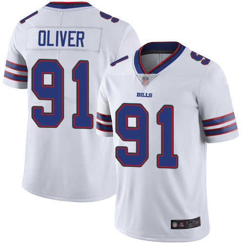 Nike Buffalo Bills #91 Ed Oliver White Youth Stitched NFL Vapor Untouchable Limited Jersey Youth
