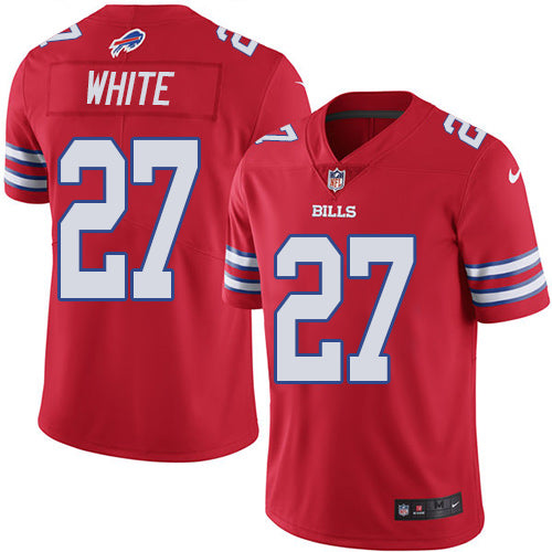 Nike Buffalo Bills #27 Tre'Davious White Red Youth Stitched NFL Limited Rush Jersey Youth