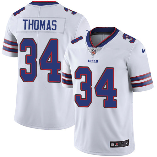 Nike Buffalo Bills #34 Thurman Thomas White Youth Stitched NFL Vapor Untouchable Limited Jersey Youth