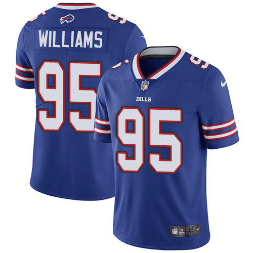 Nike Buffalo Bills #95 Kyle Williams Royal Blue Team Color Youth Stitched NFL Vapor Untouchable Limited Jersey Youth