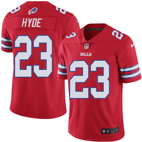 Nike Buffalo Bills #23 Micah Hyde Red Youth Stitched NFL Limited Rush Jersey Youth