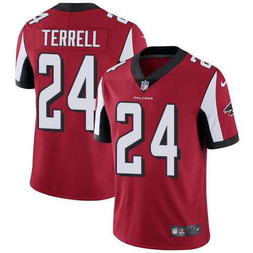 Nike Atlanta Falcons #24 A.J. Terrell Red Team Color Youth Stitched NFL Vapor Untouchable Limited Jersey Youth