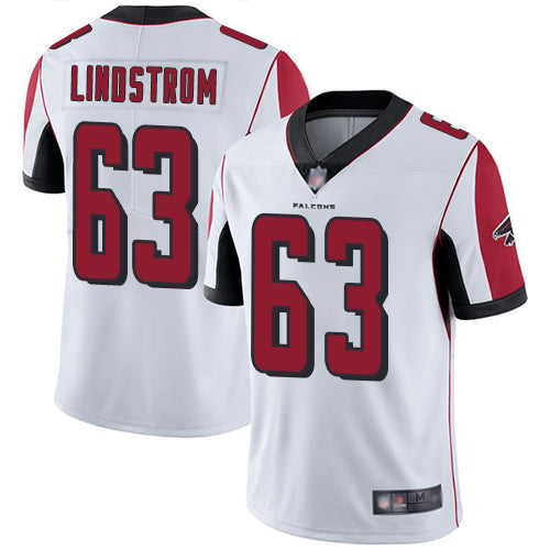 Nike Atlanta Falcons #63 Chris Lindstrom White Youth Stitched NFL Vapor Untouchable Limited Jersey Youth