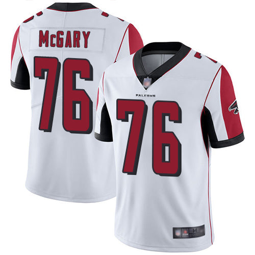 Nike Atlanta Falcons #76 Kaleb McGary White Youth Stitched NFL Vapor Untouchable Limited Jersey Youth