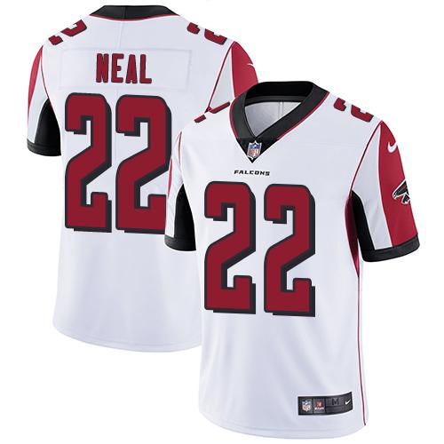 Nike Atlanta Falcons #22 Keanu Neal White Youth Stitched NFL Vapor Untouchable Limited Jersey Youth