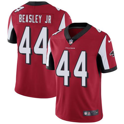 Nike Atlanta Falcons #44 Vic Beasley Jr Red Team Color Youth Stitched NFL Vapor Untouchable Limited Jersey Youth