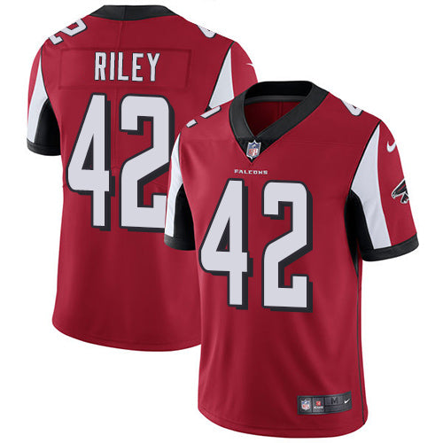 Nike Atlanta Falcons #42 Duke Riley Red Team Color Youth Stitched NFL Vapor Untouchable Limited Jersey Youth