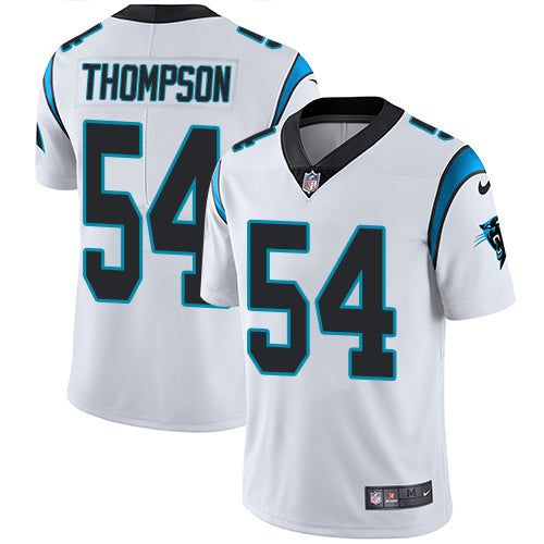 Nike Carolina Panthers #54 Shaq Thompson White Youth Stitched NFL Vapor Untouchable Limited Jersey Youth