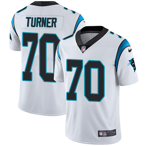 Nike Carolina Panthers #70 Trai Turner White Youth Stitched NFL Vapor Untouchable Limited Jersey Youth