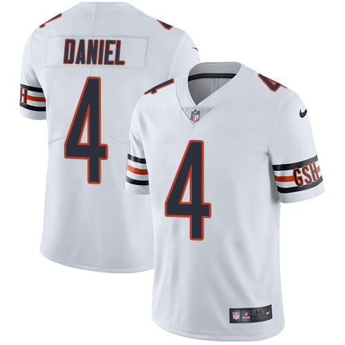 Nike Chicago Bears #4 Chase Daniel White Men's Stitched NFL Vapor Untouchable Limited Jersey Men's