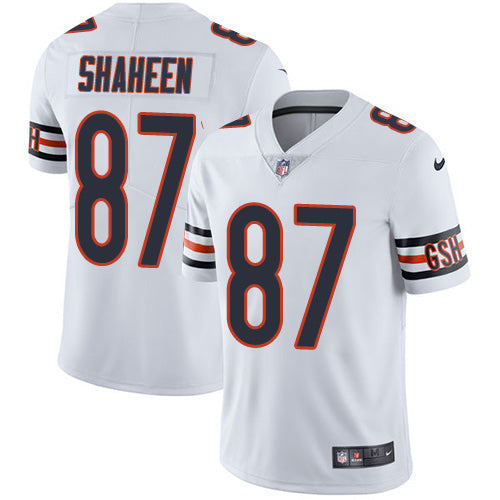 Nike Chicago Bears #87 Adam Shaheen White Men's Stitched NFL Vapor Untouchable Limited Jersey Men's
