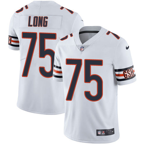 Nike Chicago Bears #75 Kyle Long White Men's Stitched NFL Vapor Untouchable Limited Jersey Men's