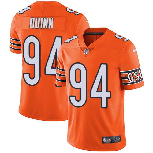 Nike Chicago Bears #94 Robert Quinn Orange Men's Stitched NFL Limited Rush Jersey Men's