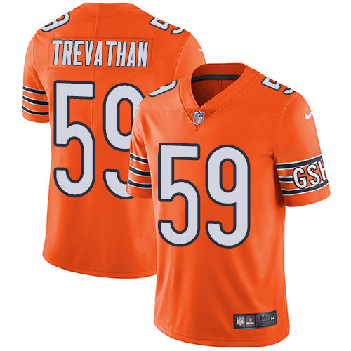 Nike Chicago Bears #59 Danny Trevathan Orange Men's Stitched NFL Limited Rush Jersey Men's
