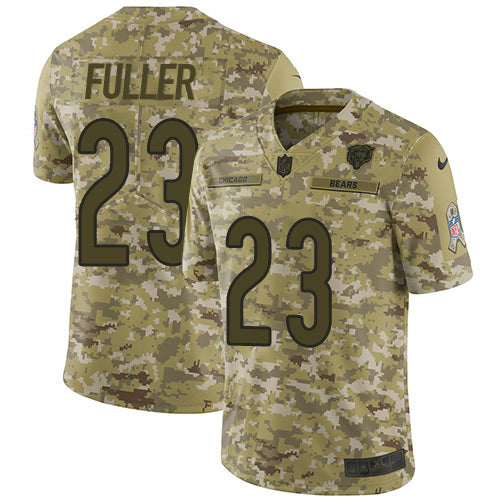 Nike Chicago Bears #23 Kyle Fuller Camo Men's Stitched NFL Limited 2018 Salute To Service Jersey Men's