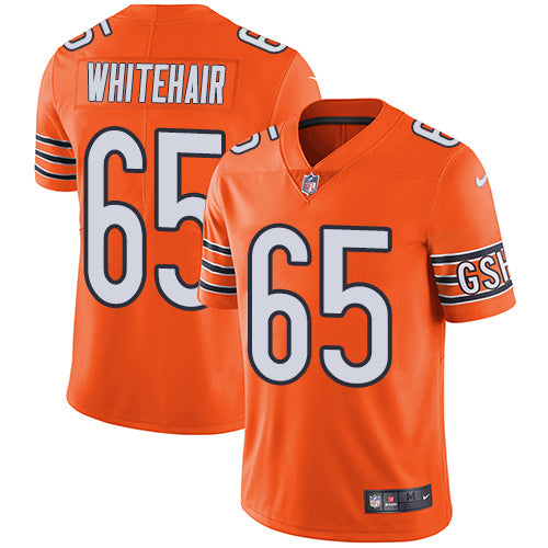 Nike Chicago Bears #65 Cody Whitehair Orange Men's Stitched NFL Limited Rush Jersey Men's