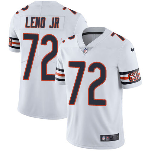 Nike Chicago Bears #72 Charles Leno Jr White Men's Stitched NFL Vapor Untouchable Limited Jersey Men's