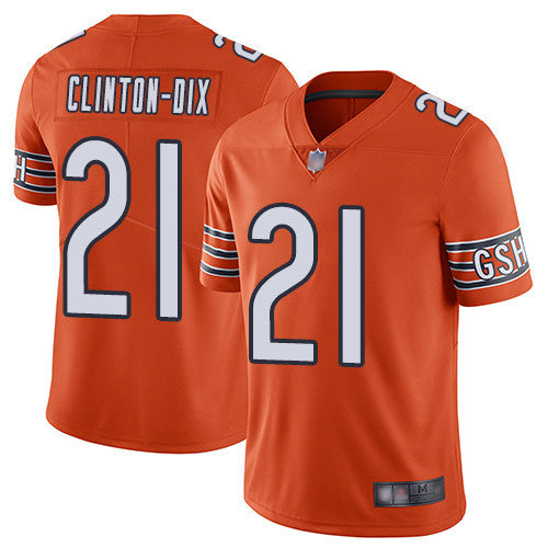 Nike Chicago Bears #21 Ha Ha Clinton-Dix Orange Men's Stitched NFL Limited Rush Jersey Men's