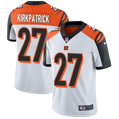 Nike Cincinnati Bengals #27 Dre Kirkpatrick White Men's Stitched NFL Vapor Untouchable Limited Jersey Men's