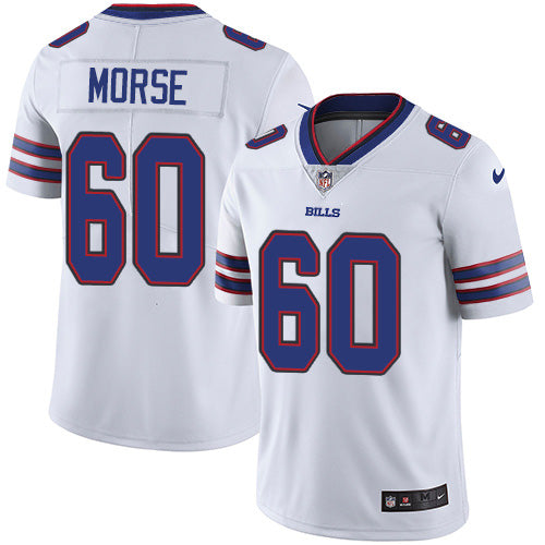 Nike Buffalo Bills #60 Mitch Morse White Men's Stitched NFL Vapor Untouchable Limited Jersey Men's