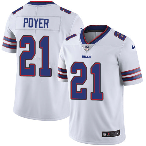 Nike Buffalo Bills #21 Jordan Poyer White Men's Stitched NFL Vapor Untouchable Limited Jersey Men's