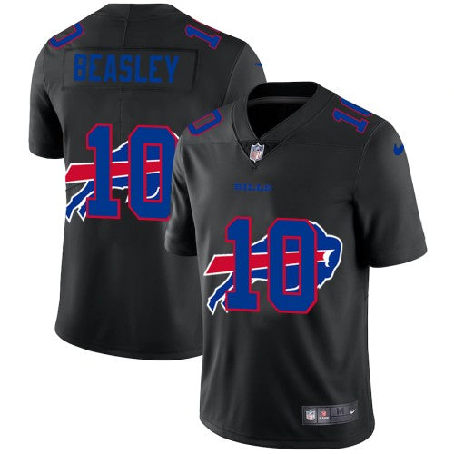 Buffalo Buffalo Bills #10 Cole Beasley Men's Nike Team Logo Dual Overlap Limited NFL Jersey Black Men's