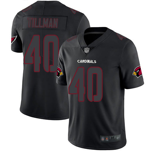 Nike Arizona Cardinals #40 Pat Tillman Black Men's Stitched NFL Limited Rush Impact Jersey Men's