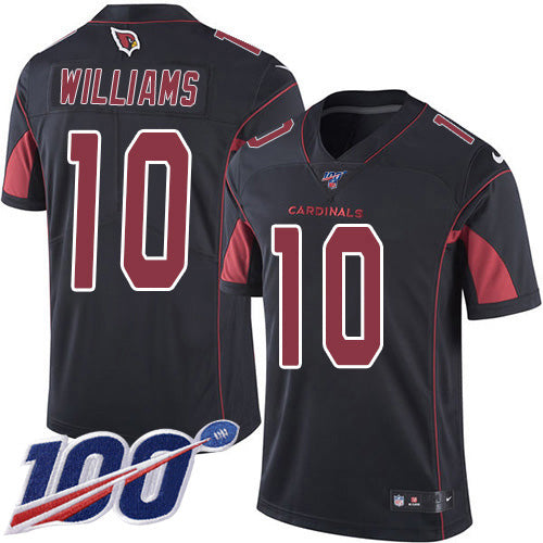 Nike Arizona Cardinals #10 Chad Williams Black Men's Stitched NFL Limited Rush 100th Season Jersey Men's
