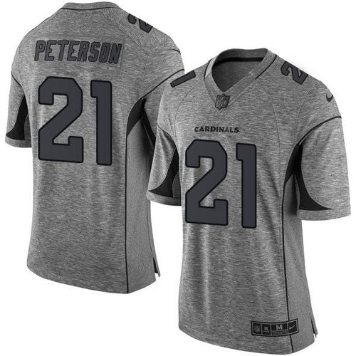 Nike Arizona Cardinals #21 Patrick Peterson Gray Men's Stitched NFL Limited Gridiron Gray Jersey Men's