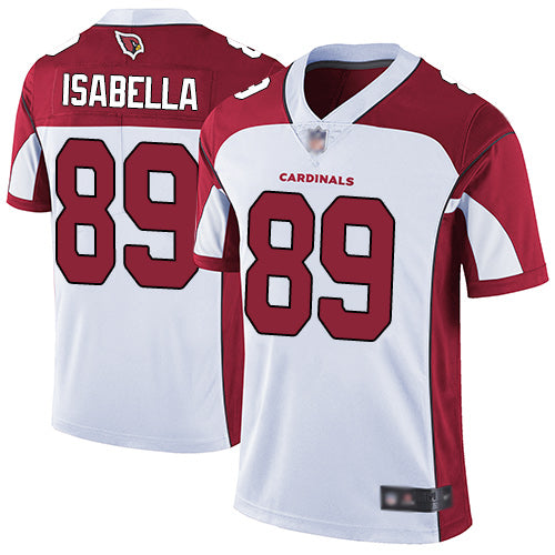 Nike Arizona Cardinals #89 Andy Isabella White Men's Stitched NFL Vapor Untouchable Limited Jersey Men's