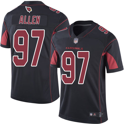 Nike Arizona Cardinals #97 Zach Allen Black Men's Stitched NFL Limited Rush Jersey Men's