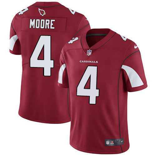 Nike Arizona Cardinals #4 Rondale Moore Red Team Color Men's Stitched NFL Vapor Untouchable Limited Jersey Men's