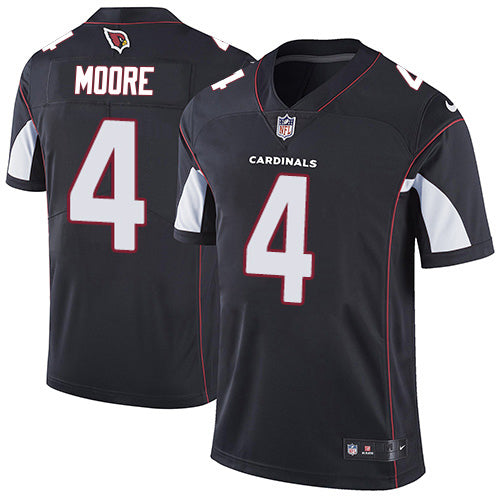 Nike Arizona Cardinals #4 Rondale Moore Black Alternate Men's Stitched NFL Vapor Untouchable Limited Jersey Men's