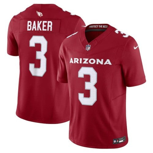 Arizona Arizona Cardinals #3 Budda Baker Nike Men's Cardinal Vapor F.U.S.E. Limited Jersey Men's