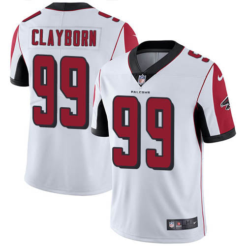 Nike Atlanta Falcons #99 Adrian Clayborn White Men's Stitched NFL Vapor Untouchable Limited Jersey Men's
