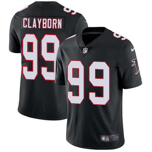 Nike Atlanta Falcons #99 Adrian Clayborn Black Alternate Men's Stitched NFL Vapor Untouchable Limited Jersey Men's
