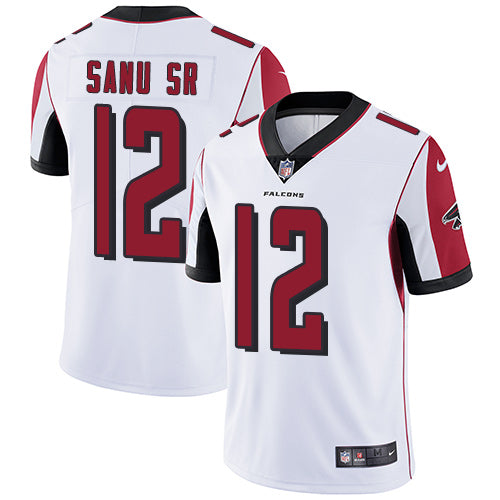 Nike Atlanta Falcons #12 Mohamed Sanu Sr White Men's Stitched NFL Vapor Untouchable Limited Jersey Men's